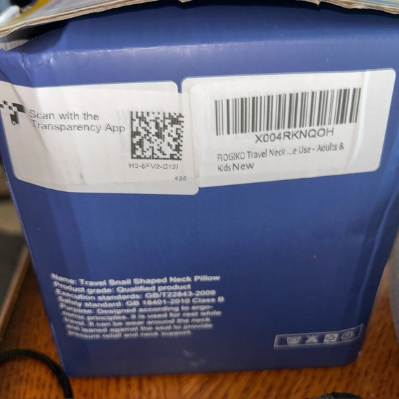 Travel Neck Pillows Airplanes 360° Ergonomic Memory Foam Pillow Relief Neck Pain - Picture 11 of 12